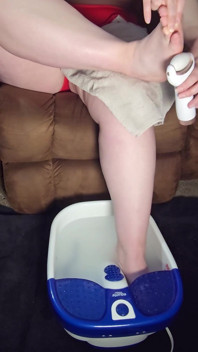 Soins des pieds : relaxation profonde de 24 minutes avec retrait des callus, pumice et lotion
