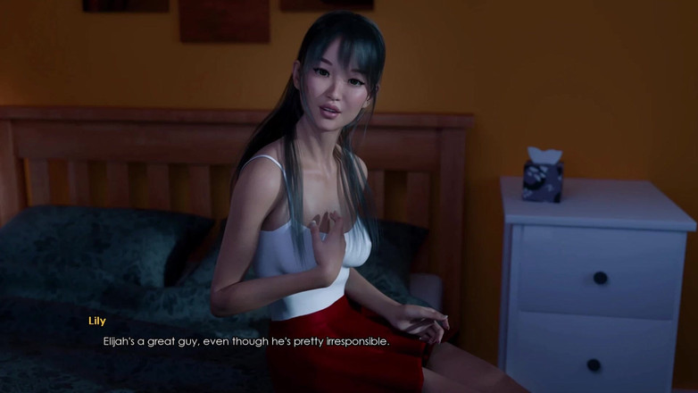 3D Cartoon Porn: Lust Academy 13 - První polibek James &amp; Lity a intimní noc - 3D vizuální...