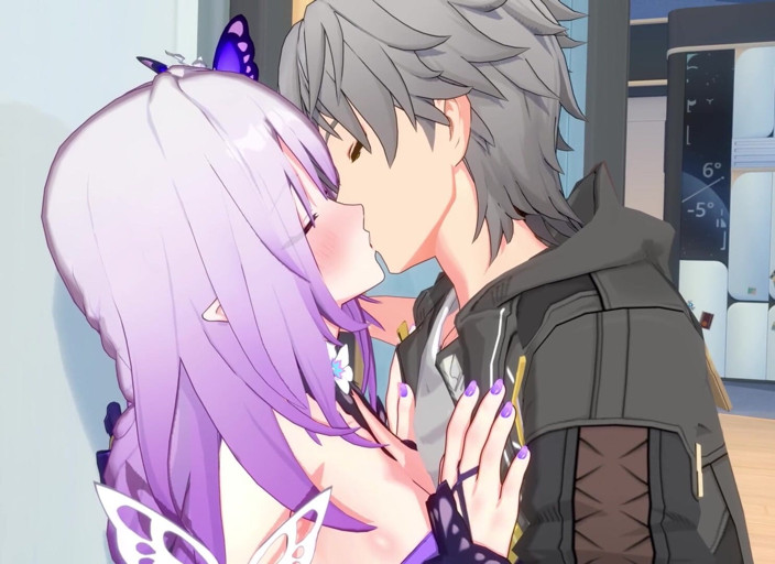 NSFWOtaku: Honkai Star Rail - Castorice X Caelus Berkongkek ghairah - Animasi Hentai 3D