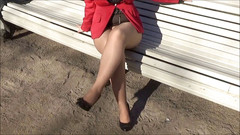 Nylon-Heels: Estilo de negócios no parque