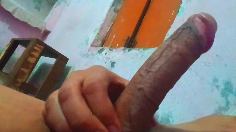 Luckky: Deshi Indian Big Black Cock Masturbacja