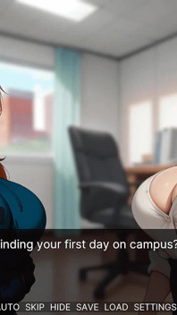 Seraphina's Life: Futa Surrounded with College Chicks Got Hard Time to Keep Her Dick in the Pants - Episode 3
