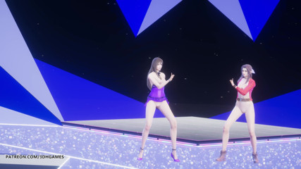 3D-Hentai Games: [MMD] TAEYEON - INVU Aerith Tifa Lockhart het striptease final fantasy...