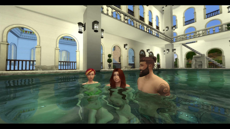 TheBlissfulSimmers: 幸福的Simmers_sims在水疗中心啪