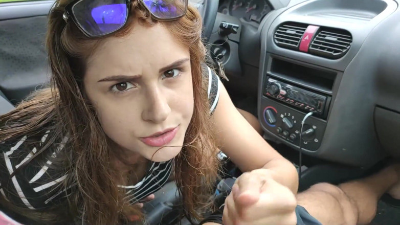 Shamelesscouple: Sucking a Stranger's Dick in the Car