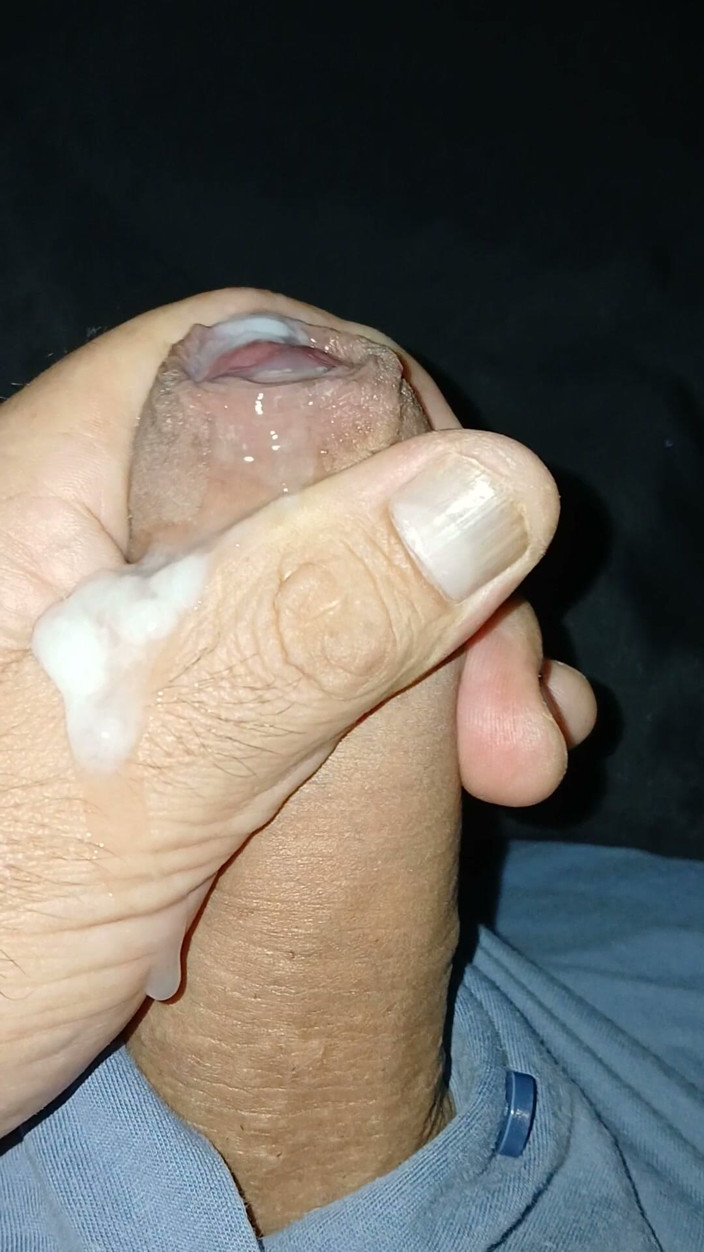 VERGA CON LUNAR: Big Cum Before Sleep
