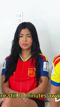 We Bet a Soccer Match Against Some Spanish Female Fans and Ended up Fucking Their Asses