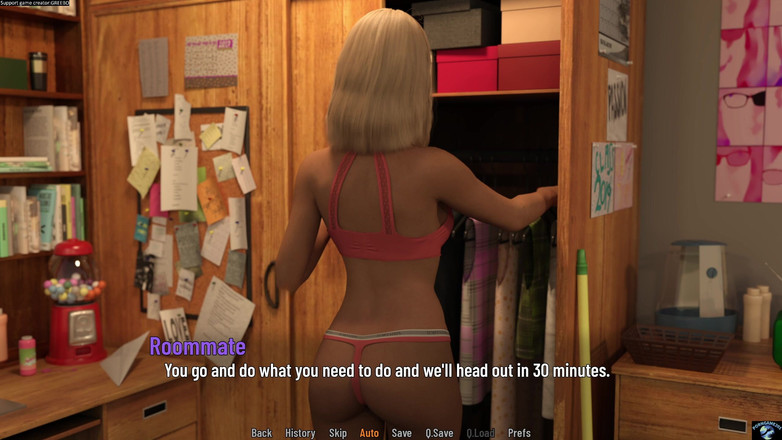 Porngame201: विश्वविद्यालय के दिन #4 जारी रहने के लिए