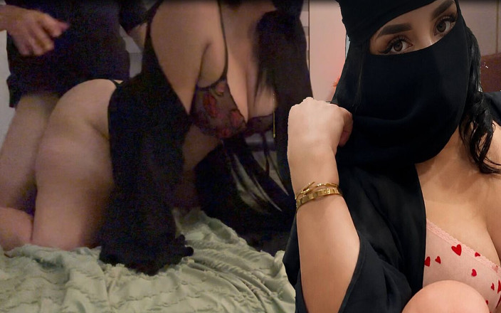 Yasminpahla: Peituda rabuda muçulmana hijabi mãe ama pau grande