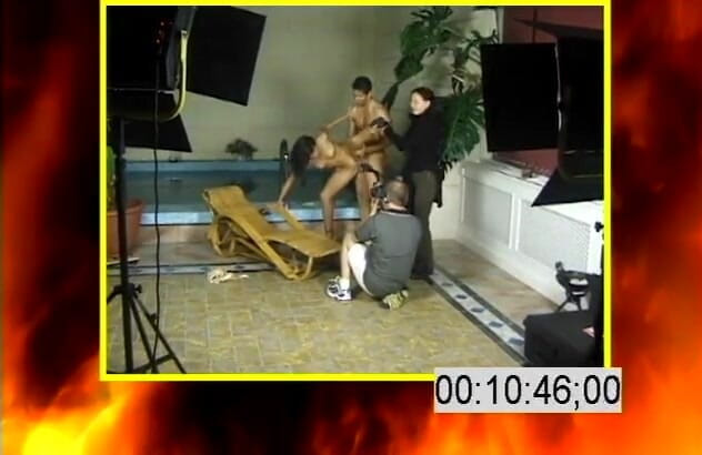 Pound Me Outside: BTS with amazing brunette girl