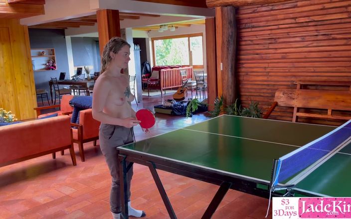 Jade Kink: Peraih ping pong striptis asli lagi asik ngentot