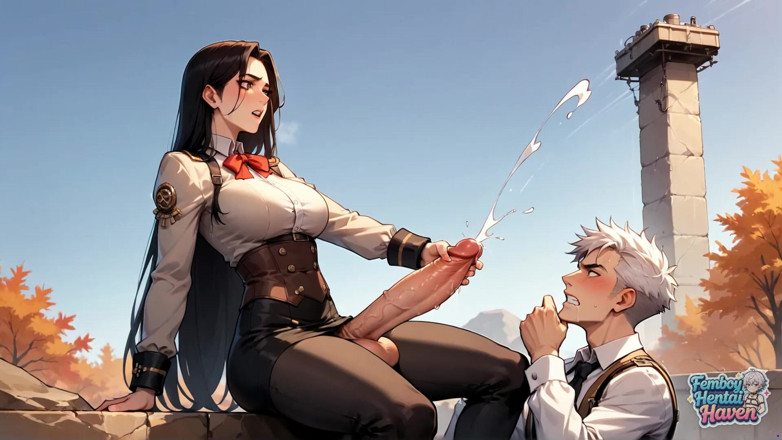 Femboy Hentai Haven: Een femboy-fixer-upper ontmoet Steampunk esthetiek, wat resulteert in het heetste...