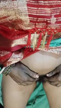Bhabhi Saree Merah Keluarkan Dubur Pushy Fingerimg