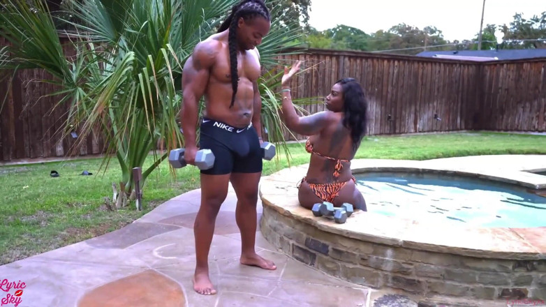 LyricsWay: À beira da piscina bbc martelando dreads way &amp;lyric sky primeiro...