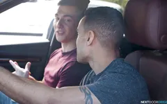 Sexy Latino Anthony Moore seduces straight friend - NextDoorStudios