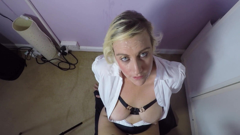 CumslutJayne: Nauczycielka szkoły MILF drenuje największy cummer Wow w Wielkiej Brytanii