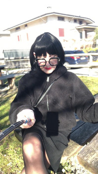 Andreina a Sissy Exposed in the Park