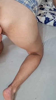 Double Penetration of a Tiny Teen's Pussy Beautiful Ass