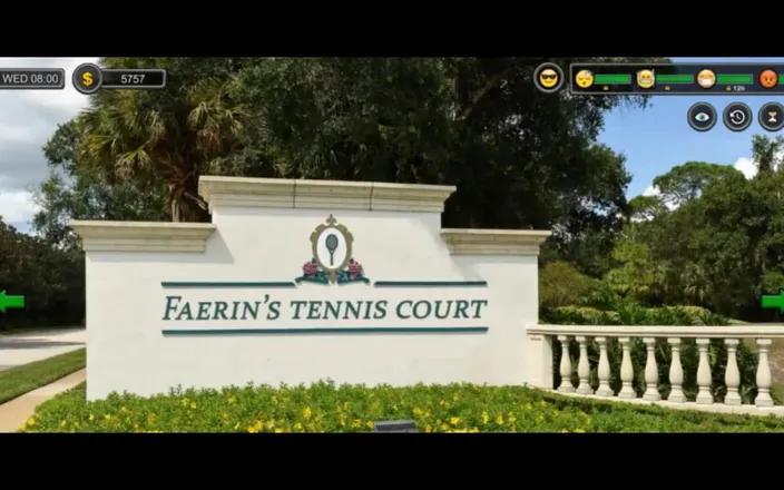 Miss Kitty 2K: Man of the House - Part 74 - the Tennis Court
