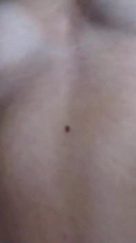Naked Step-sister Caresses Herself