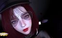 X Hentai: 好色的大奶子军官 第1部分 - 3D动画 266