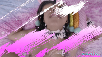 Inserted: INSERTED Zerella Skies learns to milk a cock