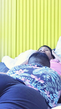 Real Drama Tabú Amateur - Madrastra Engañando En Secreto En Una Cama Compartida