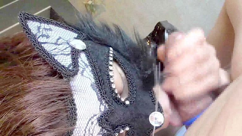 hiro_mayu_couple_jp: Mayu No55 Cosplay, Cat Mask, Lewd Patterns, White Eye Orgasm, 2...