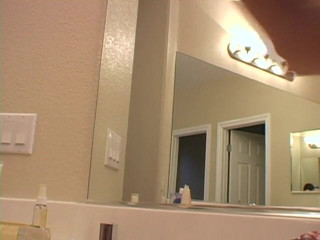 Solo Austria: Small titted teen puts on makeup