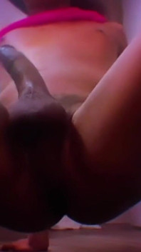 Pink Fishnet Throbbing BBC
