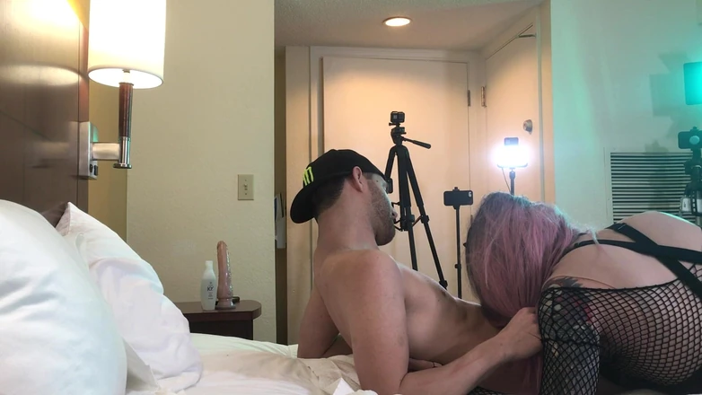 Jake Grand the man: Goth Crossdresser Jade Madison Sucking Cock - Compilation 6