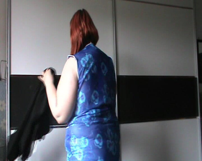 tammara big: Blue Smock Fetish