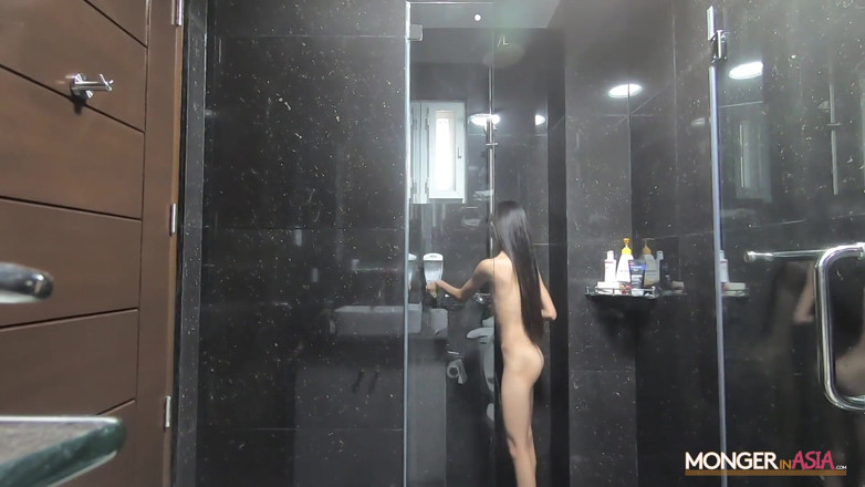 Monger In Asia: Ultra magra asiática prostituta inseminada e criada