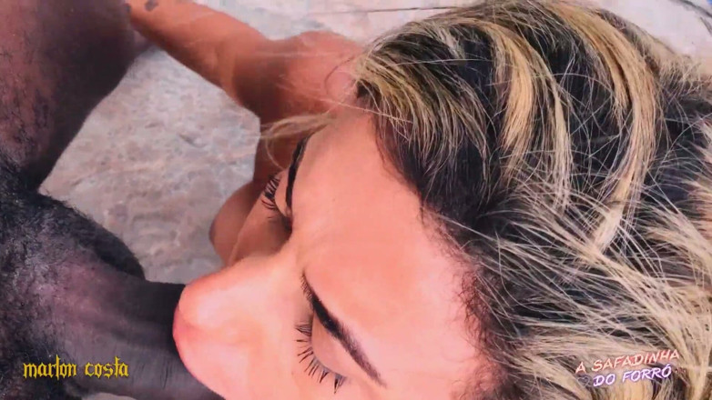 Naughty Girl TS: Sex on the Beach - BBC and Blonde