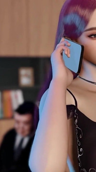 3d grandota caliente asiática milf desnuda su gran culo infiel con grandes pollas