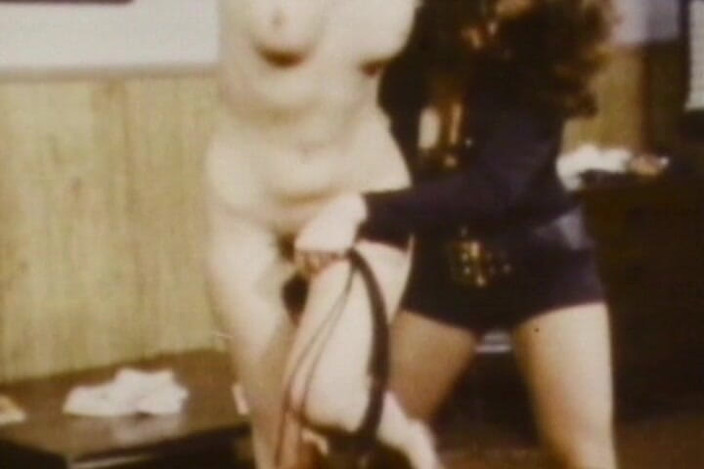 Vintage Babes: Retro Mistress Trains Submissives with Whips and Vintage Dildos