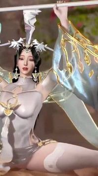 3D schlampe cosplay huren mit dicken möpsen haben sex zu dritt