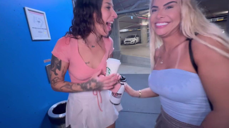Mr LDN Lad: Brazilian Goddess &amp; Australian Goddess Picked up and Fucked