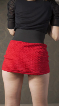 Under Skirt Dancing In Tight Short Dress