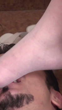 Nylon and foot fetish