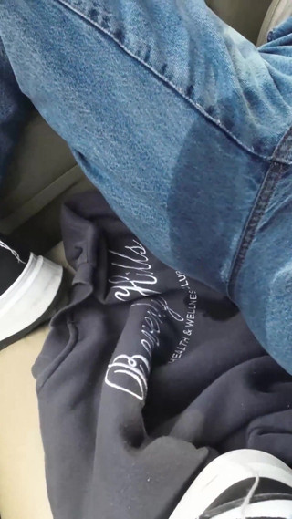 Thumbnail of Real Desperate Jeans Wetting and Squirt in My Car