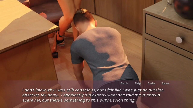 Johannes Gaming: Lewd Příběh # 4 - Slečna Valentine mě přinutila ji sát - budeme nakonec šukat