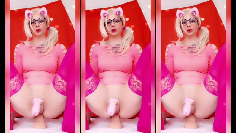 Sissy Slut Chantal Sweet: Gattino femminuccia rosa