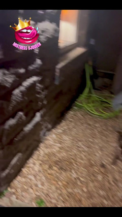 BJQueen and Rod: 今晚罗德正在我们的花园里花一些时间被锁住