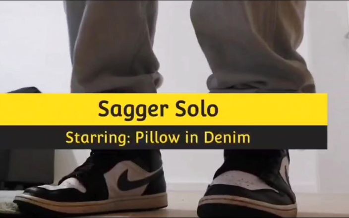 Inboy: Sagger Fucks Pillow in Denim and Shoots Load