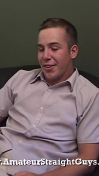 Virgin Straight Guy Jamie Cums While His Ass Is Tongue Fucked