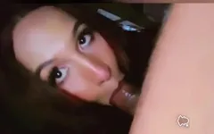 Trans Sucking the Cock of the First-time Heterosexual in Secret