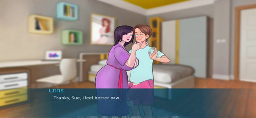 Hentai World: 내 방에서 도와주는 섹스노테 새엄마