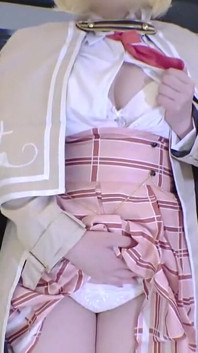 Dicke Oberschenkel und Cosplay-Charme Amelia Watson inspiriertes Solospiel mit einem kristallklaren Spielzeug und vielen leidenschaftlichen Momenten - 2