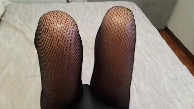 LauraOnHeels: Milf Obciąganie i kompilacja creampie z warkoczami